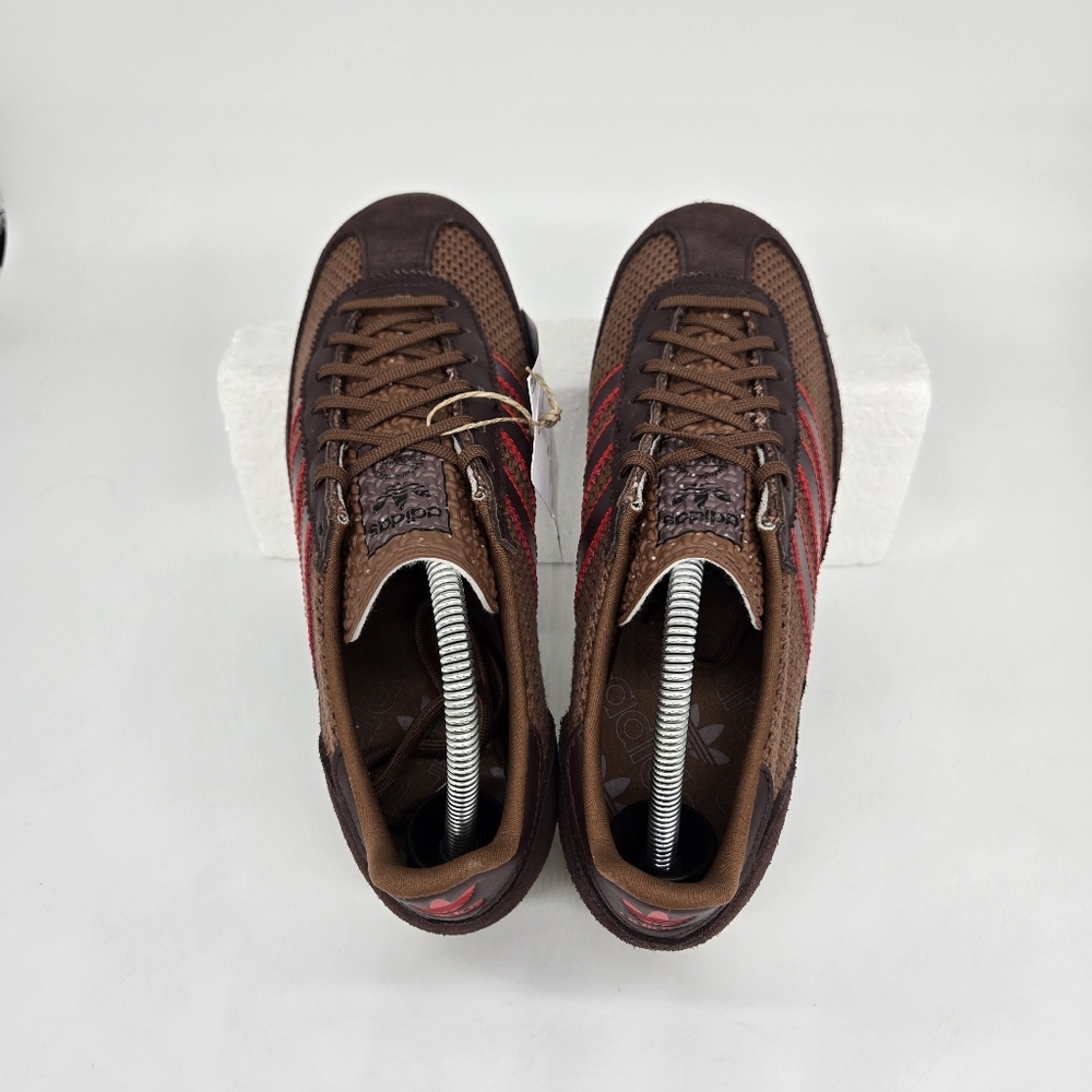 New adidas SL 72 OG Shadow Brown Collegiate Red Women's Shoes Size 11 - Picture 5 of 8